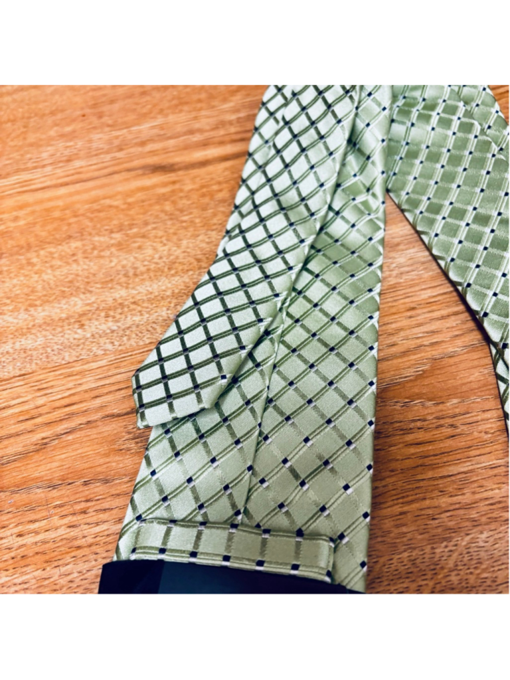 Men's Jones New York Green Plaid Tie